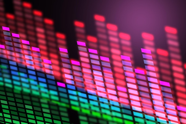 Sound equalizer in electronic music