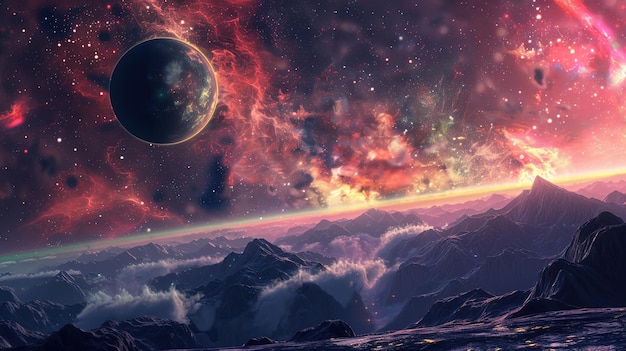 starfield wallpaper