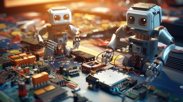 STEM Robotics Lab Programming a Robot Car amp Electronic Board Mathematics Engineering Science Te