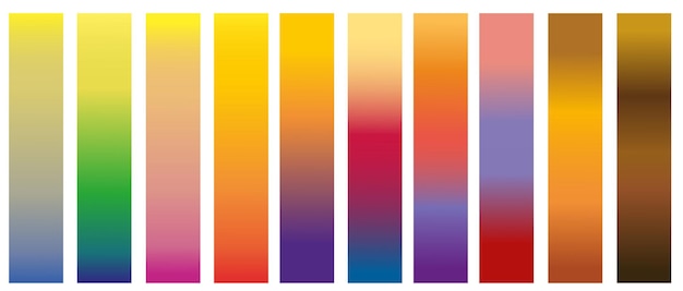 Tập hợp các thiết kế màu gradient pastel mượt mà tươi sáng cho các thiết bị máy tính và hiện đại