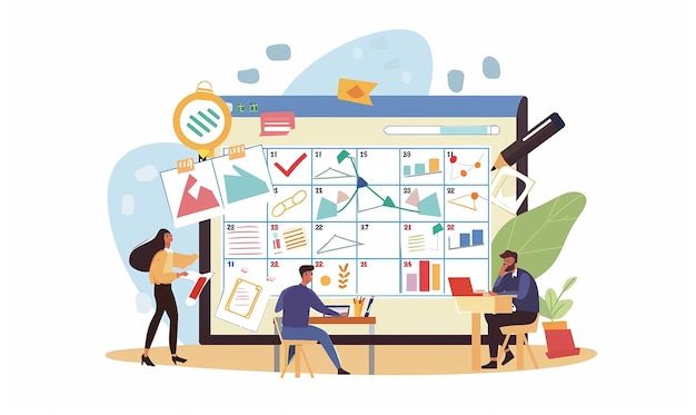 Team Creativity Captured in Strategic Marketing Photo