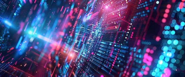 Technology Abstract Blockchain Algorithm Webs Technology Abstract Background