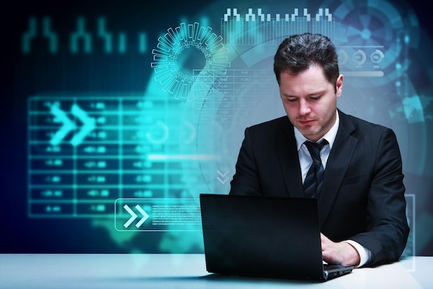 Technology and analytics concept