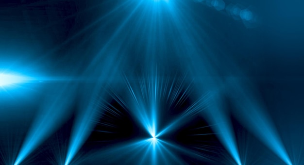 Technology big data digital blue glowing background