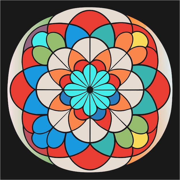 Temporal Insights Revealed Exploring Mandalas in EPS Format