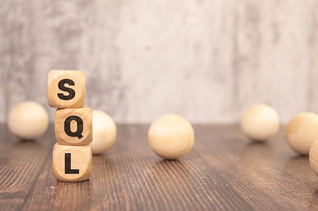text sql represent the concept of sales qualified lead