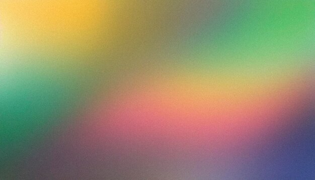 textured grainy background with a soft blend of rainbow colors