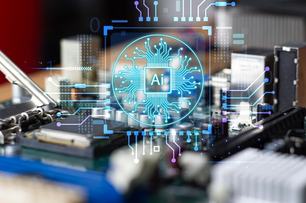 The concept of developing AI for industrial