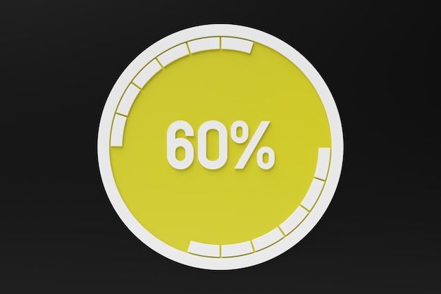 The crisis level measuring device icon Infographic gauge element 3d illustration