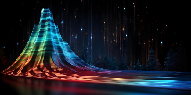 The journey of data A digital funnel transforms information for practical use Concept Data Transformation Digital Funnel Practical Information Journey of Data Informational Use