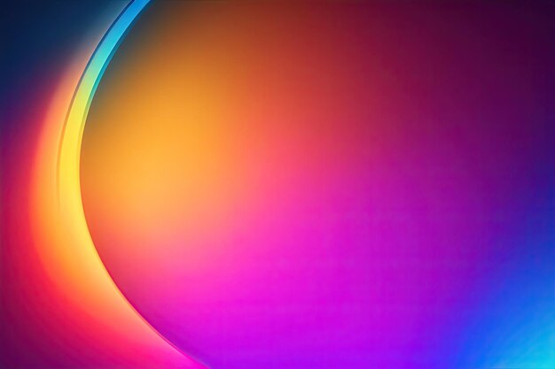 Thiết kế nền gradient tròn phát sáng neon do AI tạo