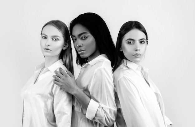 tolerance concept interracial multiethnic nation mixed woman lesbian friendly relationships