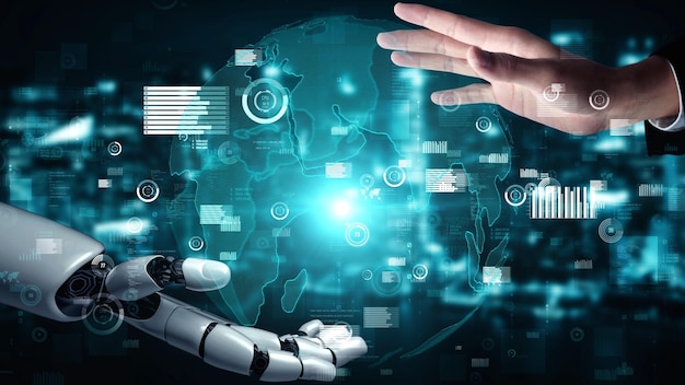 Trí tuệ nhân tạo robot tương lai khai sáng khái niệm công nghệ AI