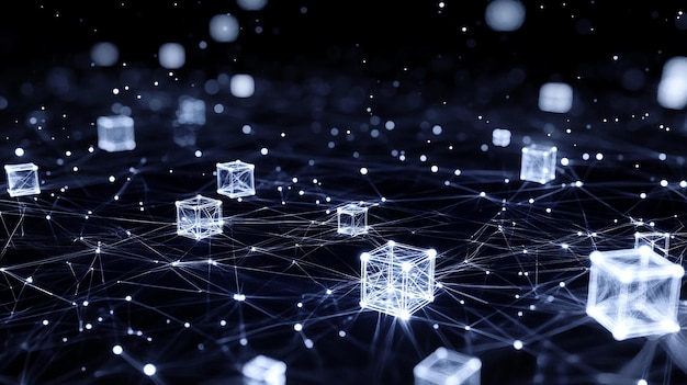 understanding the future of blockchain technology through connected digital blocks