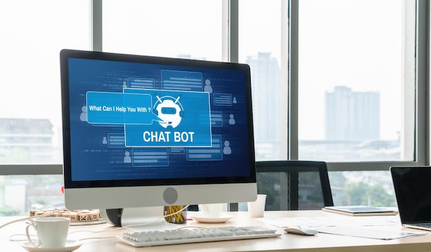 Ứng dụng phần mềm chatbot cho doanh nghiệp trực tuyến hiện đại, tự động trả lời các câu hỏi của khách hàng