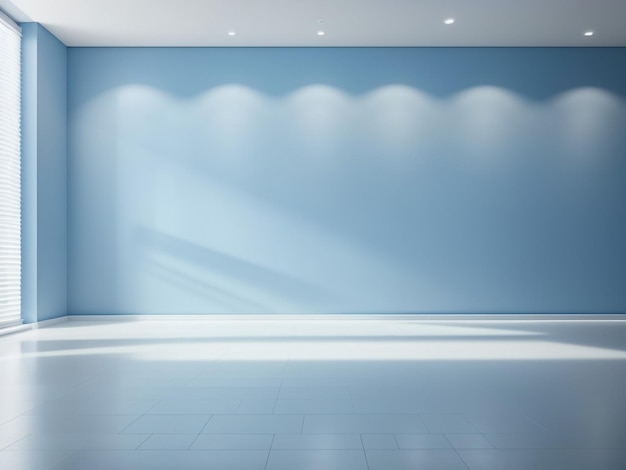 Versatile Serenity Universal Minimalistic Blue Background for Presentations