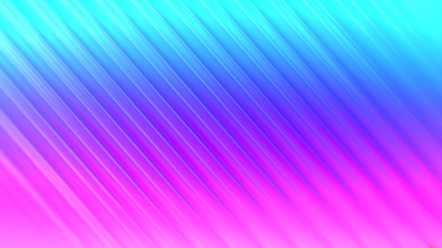 Vibrant gradient backround Waves and glowing neon lines Copy space 3d illustration