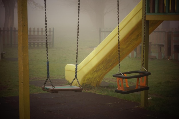 view of swings