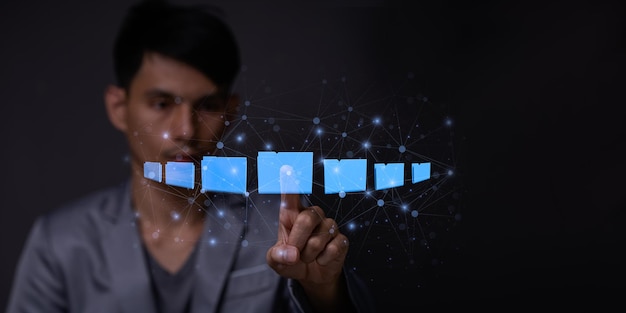 Virtual Global Internet connection metaverse Folder Document Management System online documentation database and process automation
