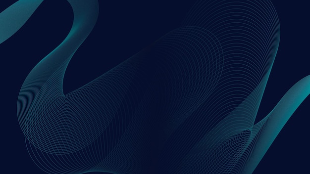 Wave Lines Wallpaper Modern Futuristic Background