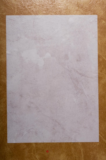 Wet white paper glued to the wall Wet paper texture image