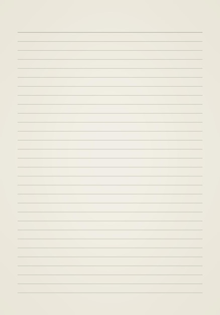White paper sheet with line pattern for background Close up