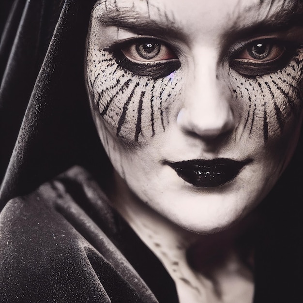 woman witch portrait