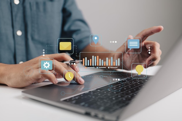 Workflow in business time management scheduling task apps collaboration meetings and marketing business presentations are all ideas