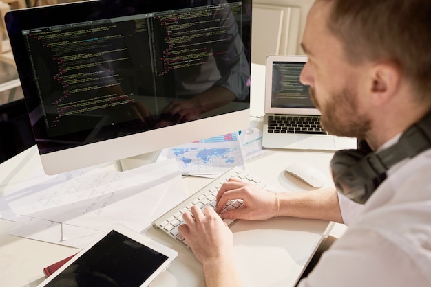 working with computer language