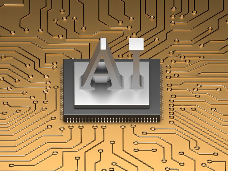 Miễn phí Photo ai cloud concept with circuits