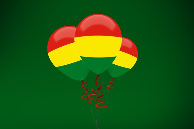 Bolivia Flag Balloons