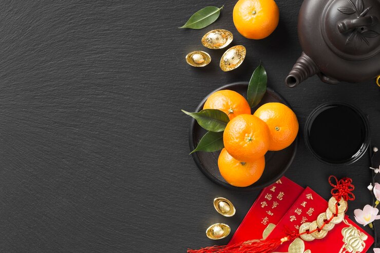 Miễn phí Photo chinese new year concept with copy space