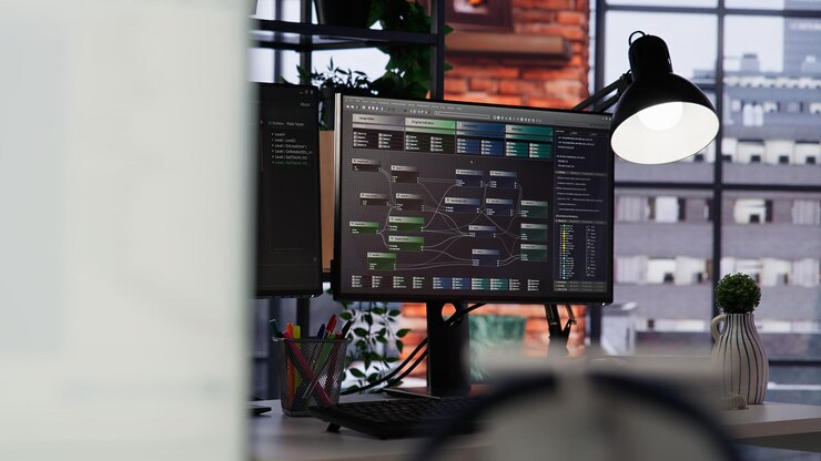 Miễn phí Photo empty ai industry startup workplace leveraging machine learning technology