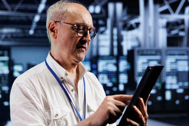 meticulous repairman in crypto farm