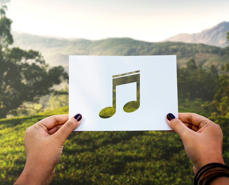Miễn phí Photo sound of music perforated paer musical note