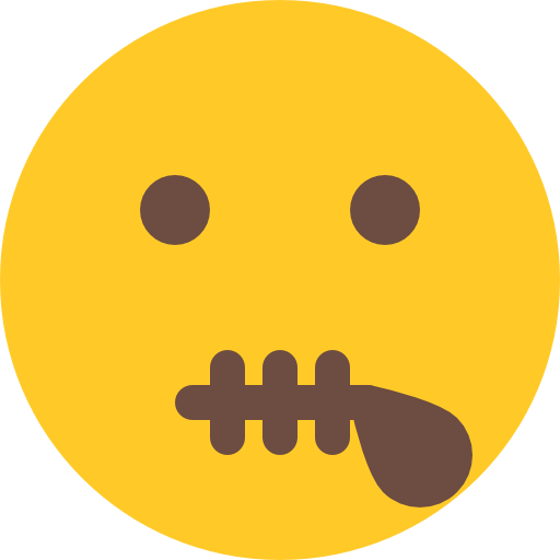 Rosto quadrado de emoticon de medo - ícones de interface grátis