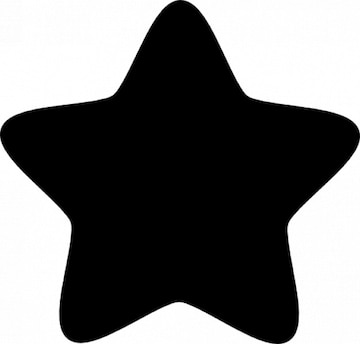granero Pato Agotar Estrella de cinco puntas redondeadas | Icono Gratis