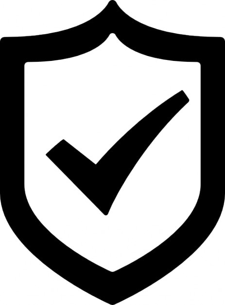 Seguridad verificada icono gratuito