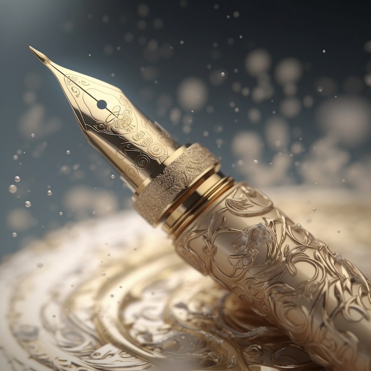 Ilmainen Kuva 3d rendering of pen ai generated