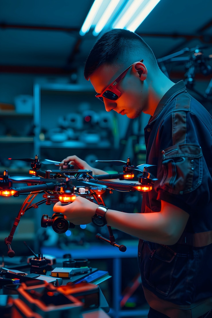 Ilmainen Kuva cyberpunk-pojan kuvitus