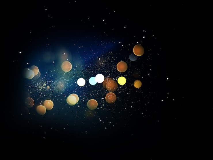 Ilmainen Kuva jouluiset bokeh-valot