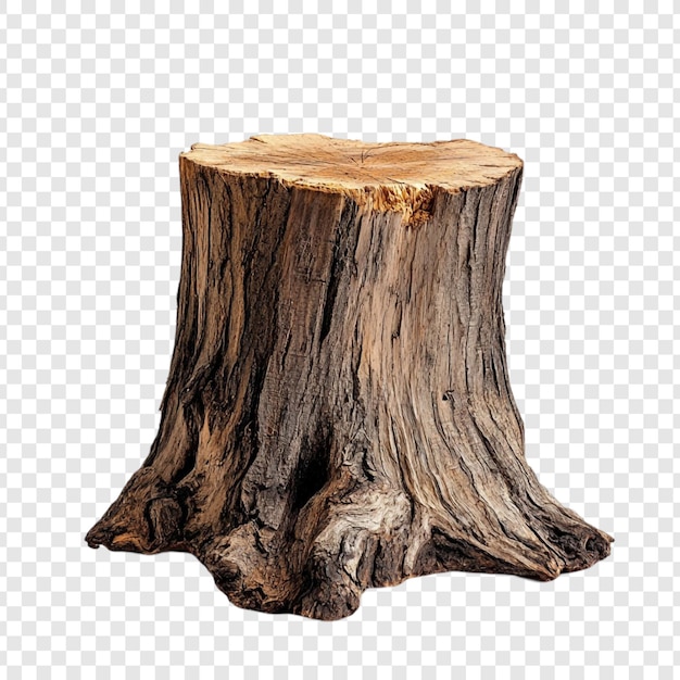 Ancient Tree Stump A Rustic Natural Wonder