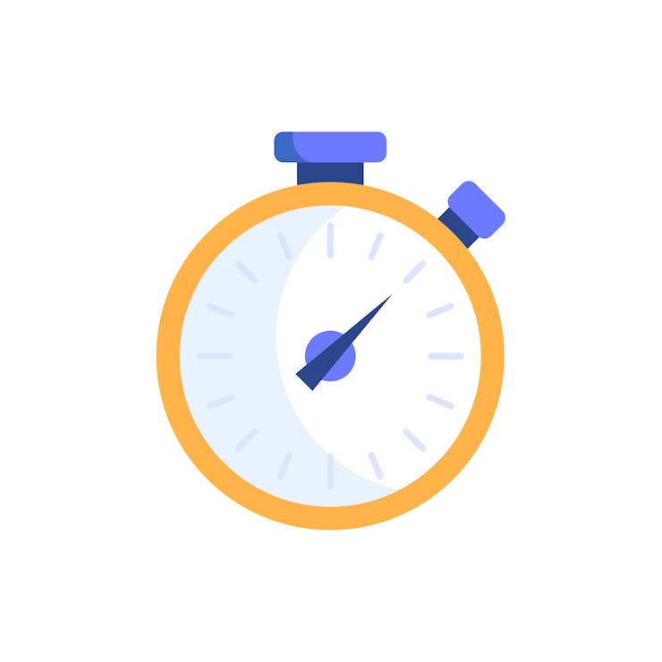 Ilmainen PSD clock icon illustration