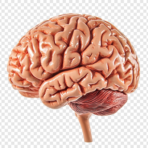 detailed anatomy of a human brain a 3d model