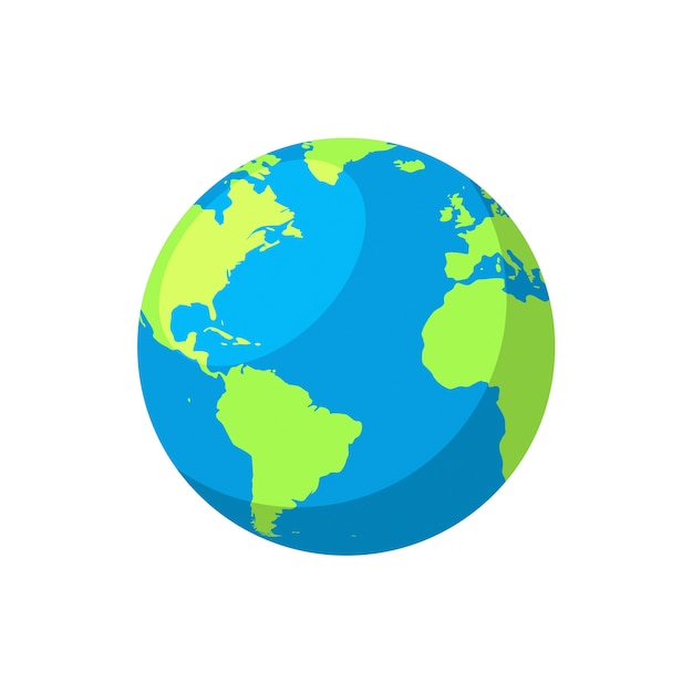 earth globe  illustration