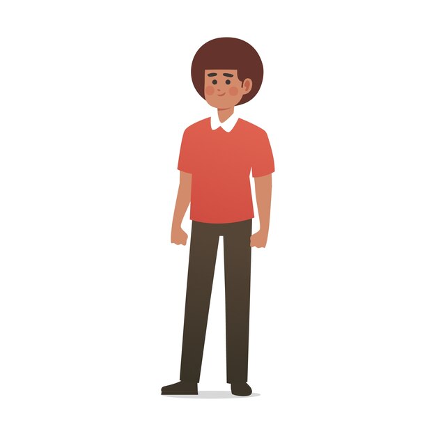 flat man character