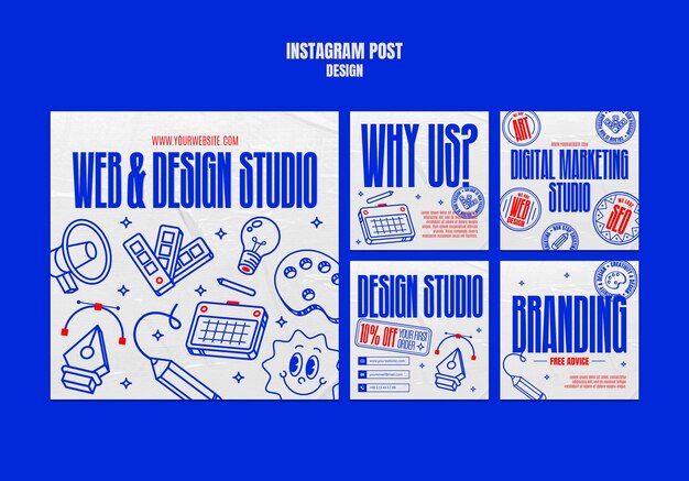 Hand drawn design template