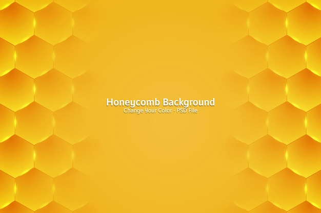 Honeycomb with hexagon grid cells
