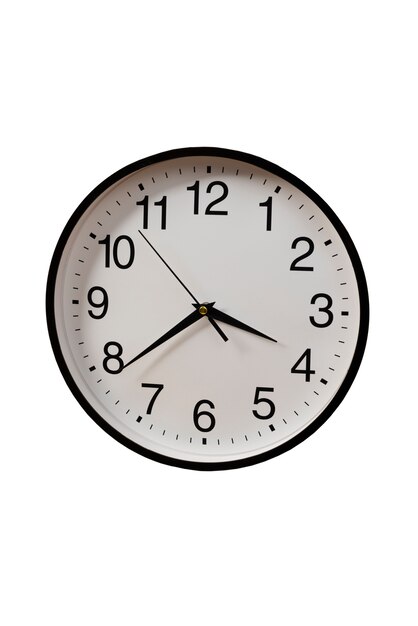 Wall clock isolated