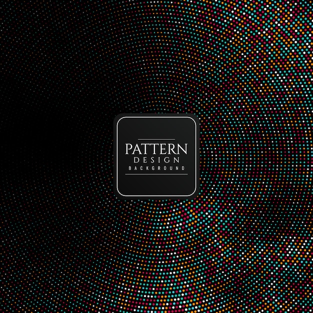 Abstract colorful halftone pattern background